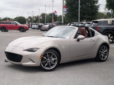 2022 Mazda Miata RF Grand Touring in Silver — front three-quarter view