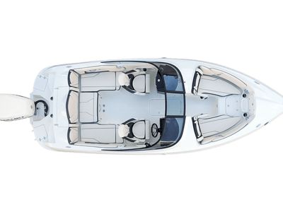 2026 Stingray 23 OSX in BLACK — front three-quarter view