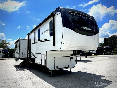 2027 Venture RV SportTrek Touring Edition — front three-quarter view