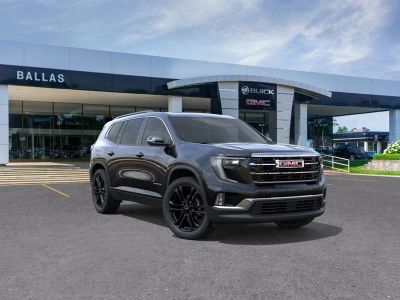 2026 GMC Acadia Elevation in Ebony Twilight Metallic — front three-quarter view