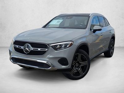 2026 Mercedes-Benz GLC 300 GLC 300 SUV in MANUFAKTUR Alpine Gray — front three-quarter view