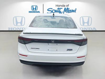2026 Honda Accord Hybrid — engine compartment view