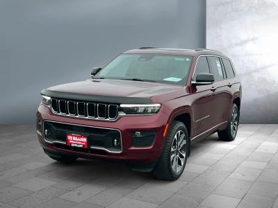 2021 Jeep Grand Cherokee L — front three-quarter view