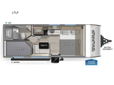 2027 Forest River RV Cherokee Wolf Pup — side profile view