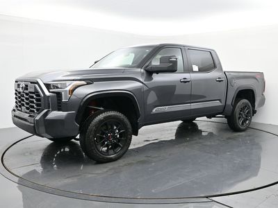 2026 Toyota Tundra Platinum in Magnetic Gray Metallic — front three-quarter view
