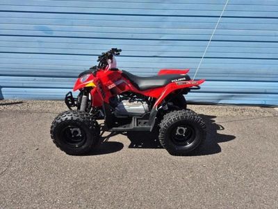 2026 Polaris Outlaw 110 EFI — engine compartment view
