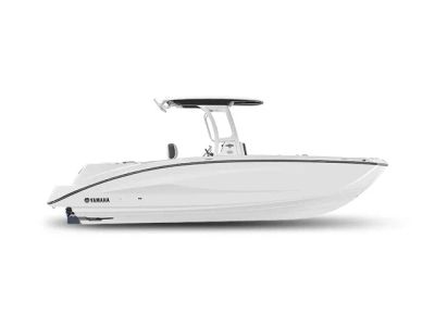 2026 Yamaha Boats 252 FSH Sport — front three-quarter view