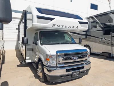 2027 Entegra ODYSSEY — front three-quarter view