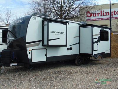2026 Forest River RV Rockwood Ultra Lite — front three-quarter view