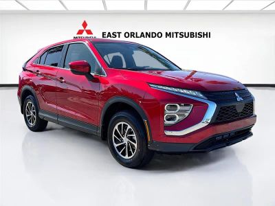 2026 Mitsubishi Eclipse Cross ES in Red Diamond — front three-quarter view