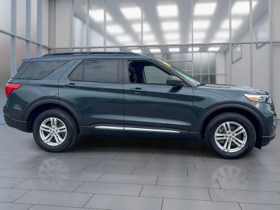 2023 Ford Explorer — rear three-quarter view