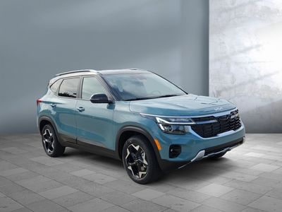 2026 Kia Seltos — front three-quarter view