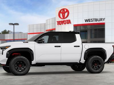2025 Toyota Tacoma — rear three-quarter view