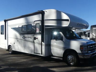 2026 Entegra Coach Odyssey — front three-quarter view