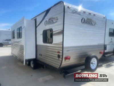 2013 Oasis 26DB — rear three-quarter view