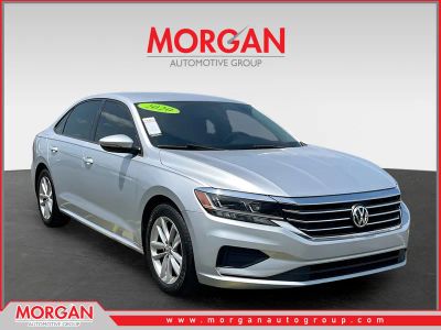 2020 Volkswagen Passat 2.0T S in Silver — front three-quarter view