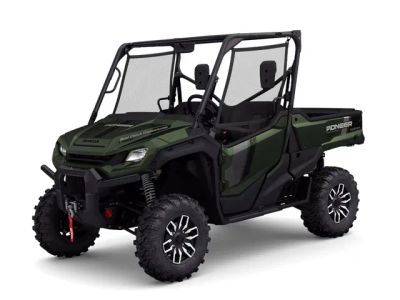 2025 Honda® Pioneer 1000 Trail — front three-quarter view