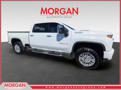 2021 Chevrolet Silverado 2500HD High Country in White — front three-quarter view