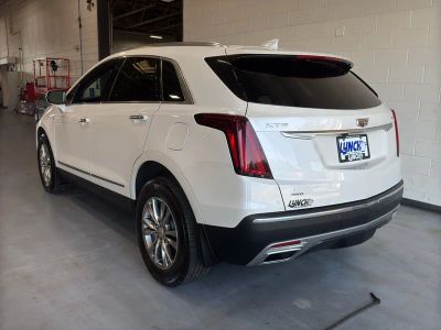 2022 Cadillac XT5 — rear three-quarter view