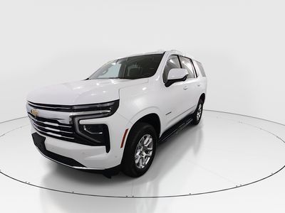 2025 Chevrolet Tahoe — rear three-quarter view