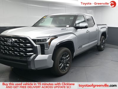 2026 2025 Toyota Tundra i-FORCE MAX Platinum Truck CrewMax — front three-quarter view