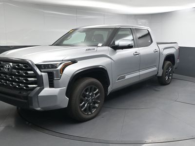 2026 2025 Toyota Tundra i-FORCE MAX Platinum Truck CrewMax — rear three-quarter view