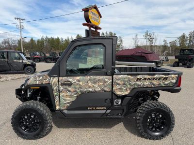 2026 Polaris Ranger XD 1500 Northstar Edition Ultimate R26XAW1RB9 in Polaris Pursuit Camo — front three-quarter view