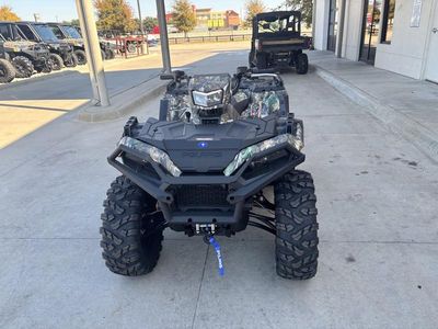 2026 Polaris Sportsman 850 Trail Camo — rear three-quarter view
