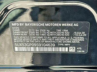 2025 BMW X3 — photo 29 view