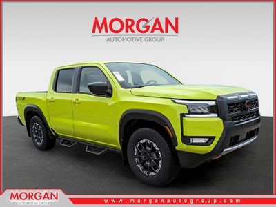 2026 Nissan Frontier PRO-X — front three-quarter view