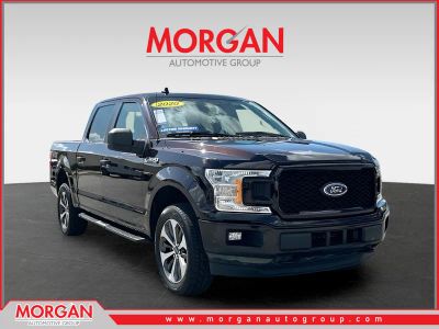 2020 Ford F-150 XL in Red — front three-quarter view