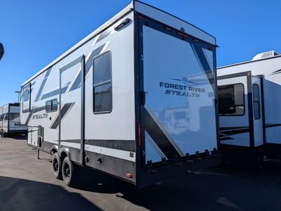2026 Forest River Stealth — rear three-quarter view