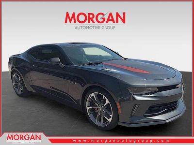 2017 Chevrolet Camaro 2LT in Nightfall Gray Metallic — front three-quarter view