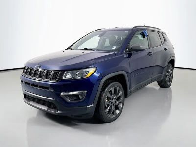 2021 Jeep Compass — rear three-quarter view