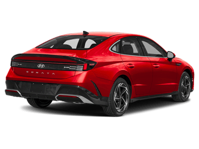 2026 Hyundai Sonata — rear three-quarter view
