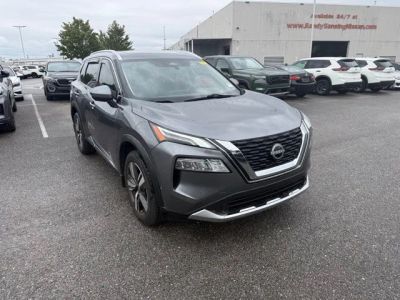 2023 Nissan Rogue — rear three-quarter view