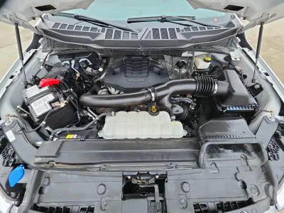 2023 Ford F-150 — engine compartment view