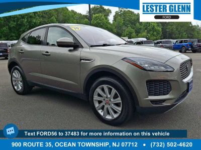 2019 Jaguar E-PACE S in Silver — front three-quarter view