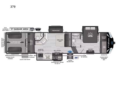 2023 Keystone RV Fuzion - Photo 8
