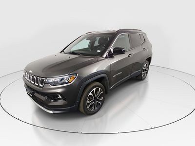 2023 Jeep Compass — rear three-quarter view