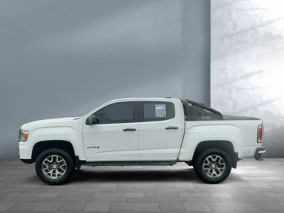 2021 GMC Canyon — rear three-quarter view