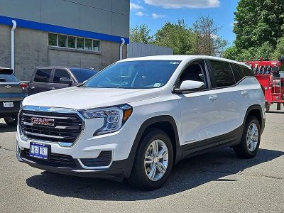 2022 GMC Terrain — rear three-quarter view