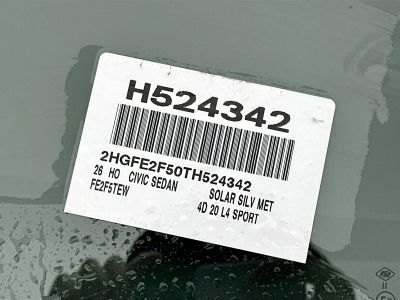 2026 Honda Civic Sedan — photo 24 view