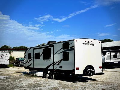 2019 Heartland Wilderness — rear three-quarter view