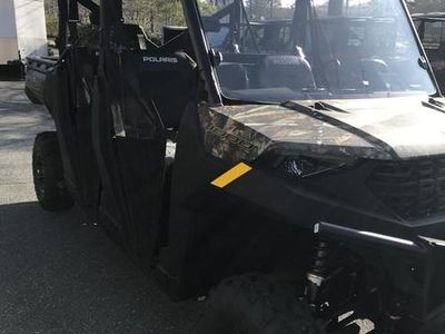 2026 Polaris Ranger Crew 1000 Premium Polaris Pursuit Camo — rear three-quarter view
