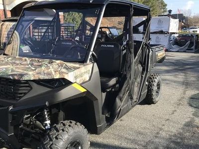 2026 Polaris Ranger Crew 1000 Premium Polaris Pursuit Camo — side profile view