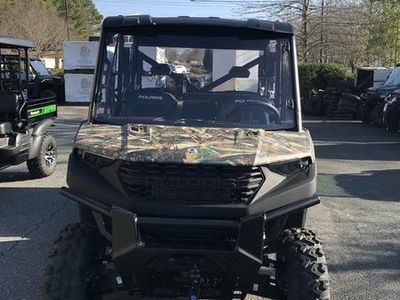 2026 Polaris Ranger Crew 1000 Premium Polaris Pursuit Camo — front three-quarter view