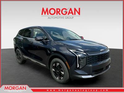 2026 Kia Sportage LX in Gray — front three-quarter view