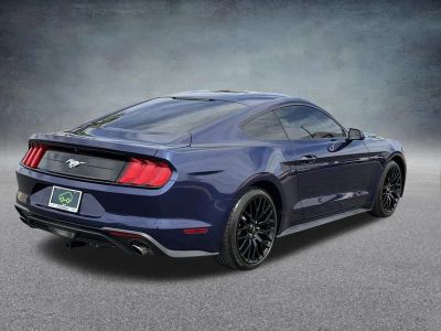2018 Ford Mustang — rear three-quarter view