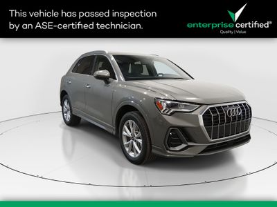 2024 Audi Q3 S line Premium 45 TFSI quattro — front three-quarter view